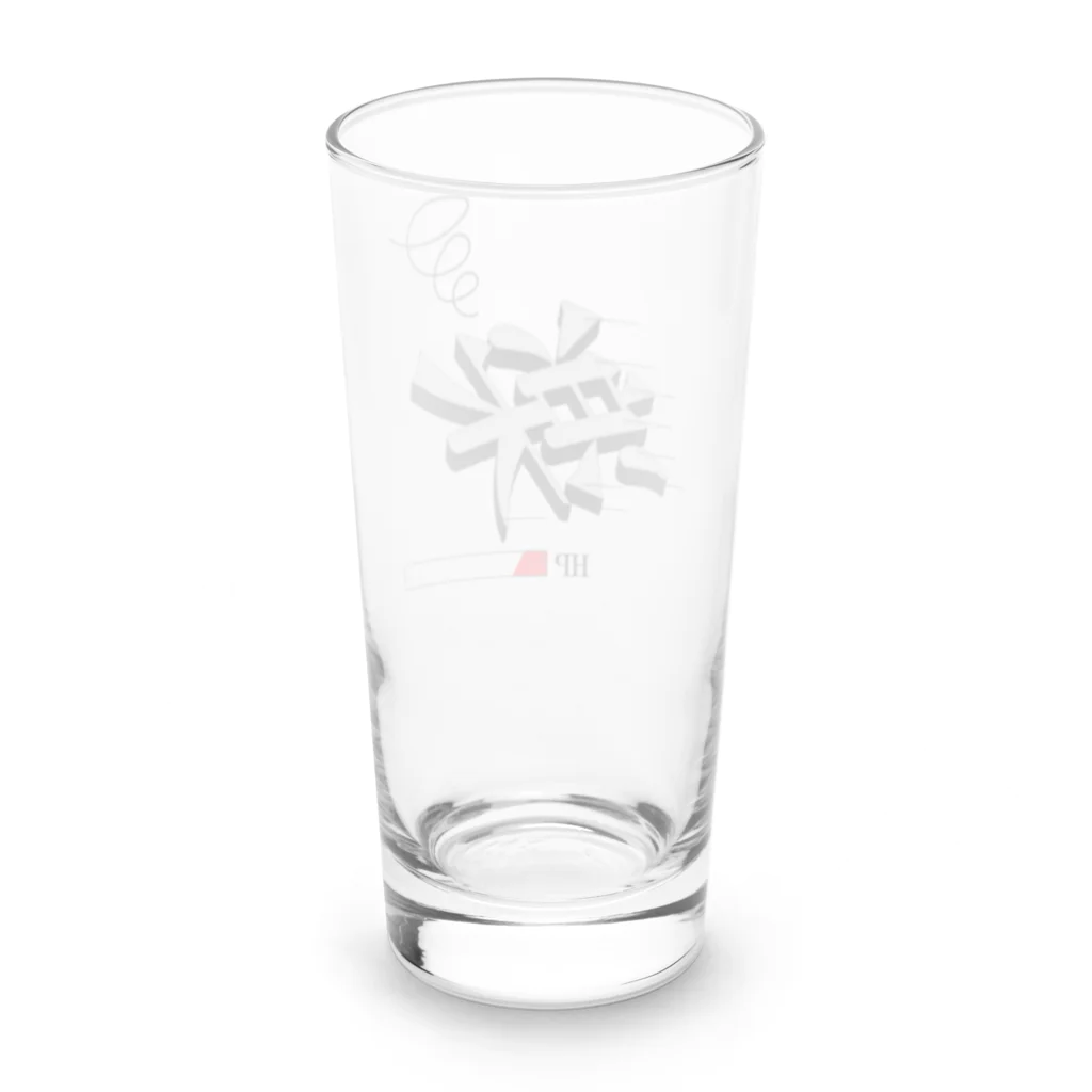 らくらくのらくなの Long Sized Water Glass :back