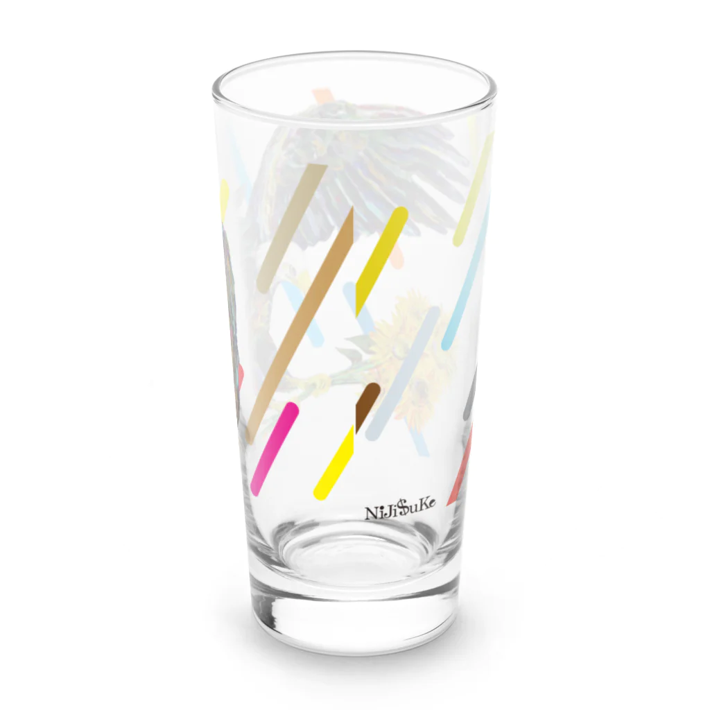 NiJi$uKeのワシのグラス Long Sized Water Glass :back