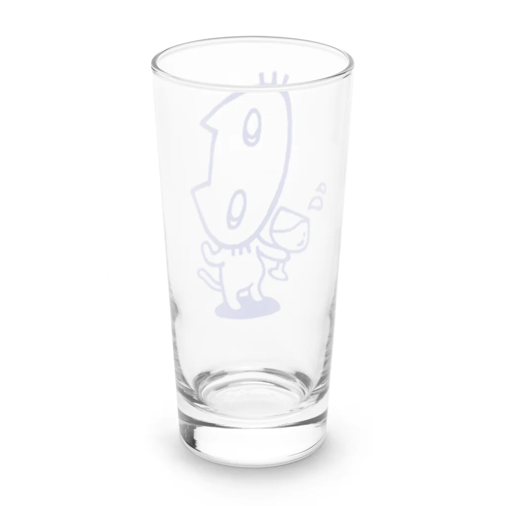 aguranyan  ～あぐらにゃん～のよっぱらい Long Sized Water Glass :back