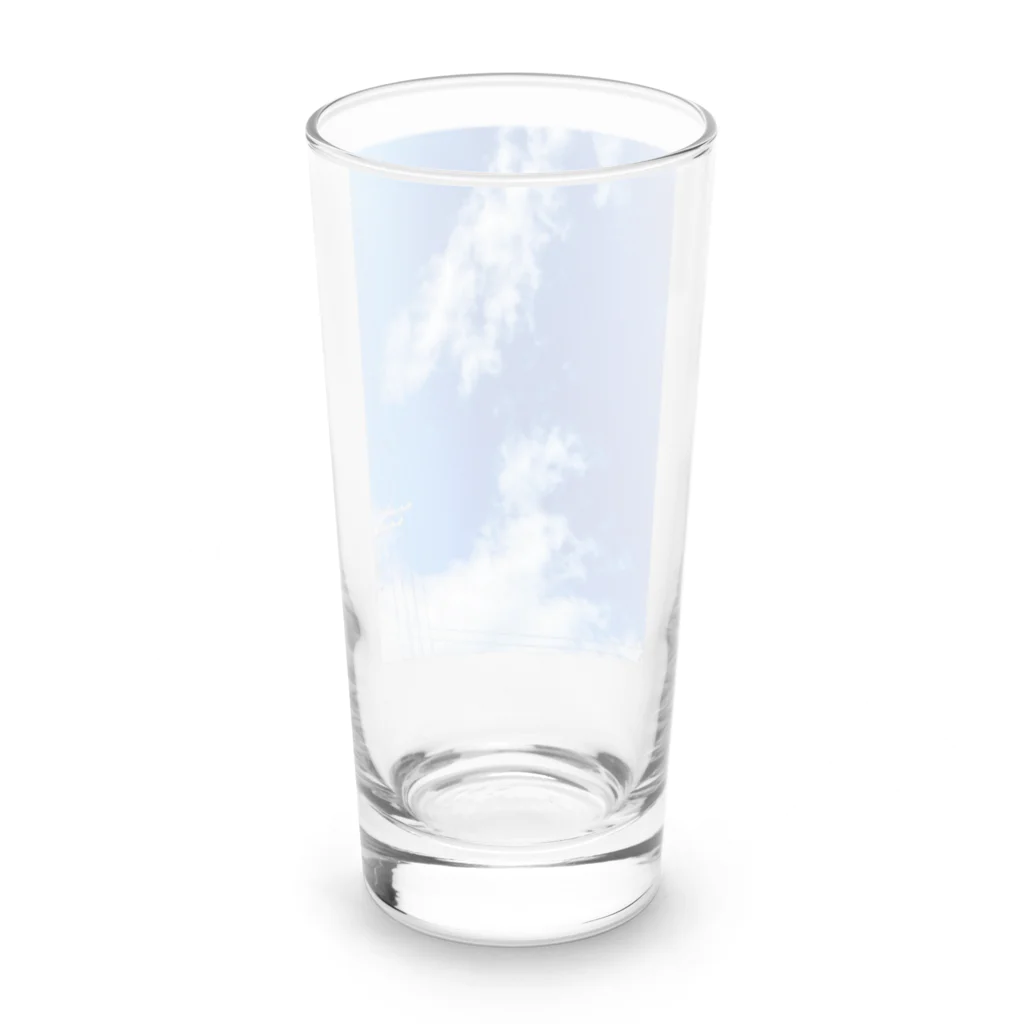 ヨシヨシの晴れた日 Long Sized Water Glass :back