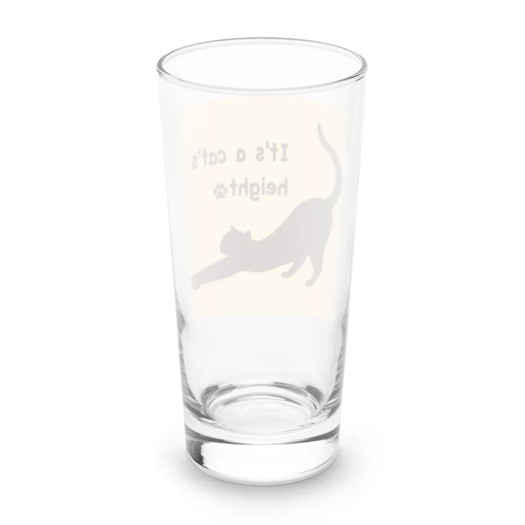 薈.collectionの背伸び猫🐱シリーズ Long Sized Water Glass :back