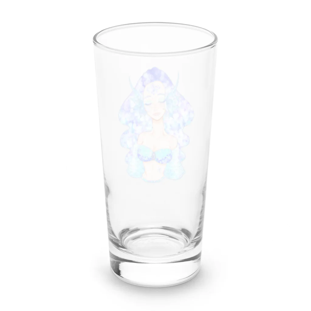 ゆりあの魚座（Pisces） Long Sized Water Glass :back