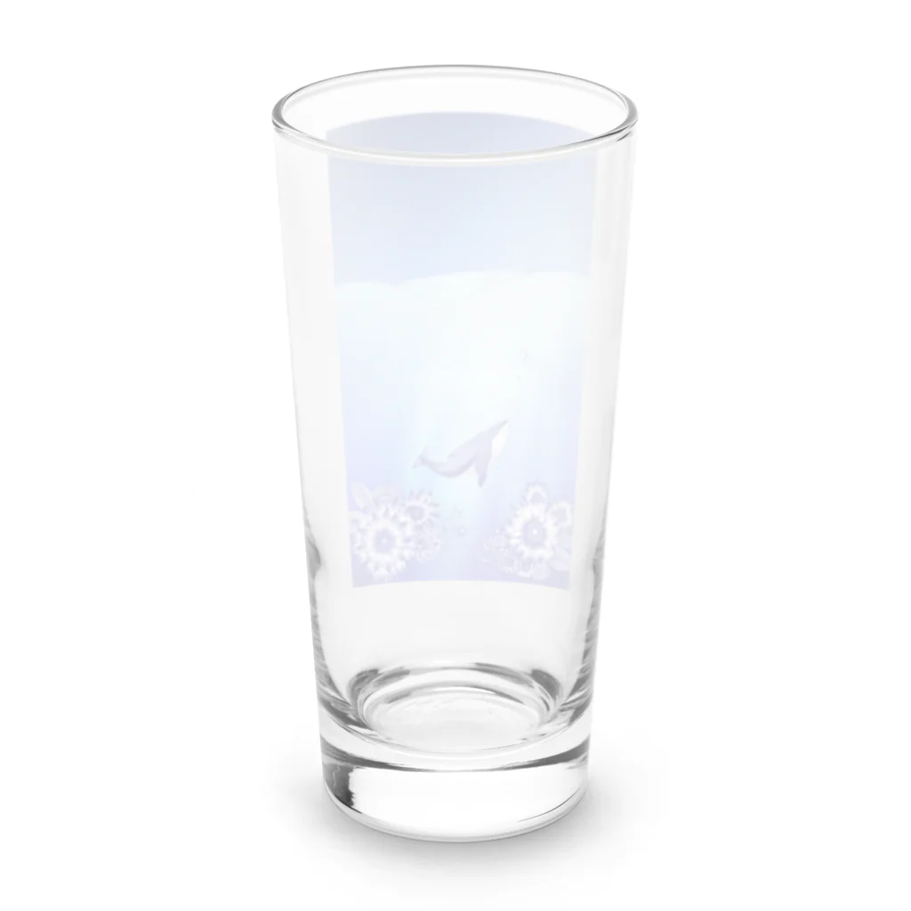 コネクトワークス大通東の花と鯨 Long Sized Water Glass :back