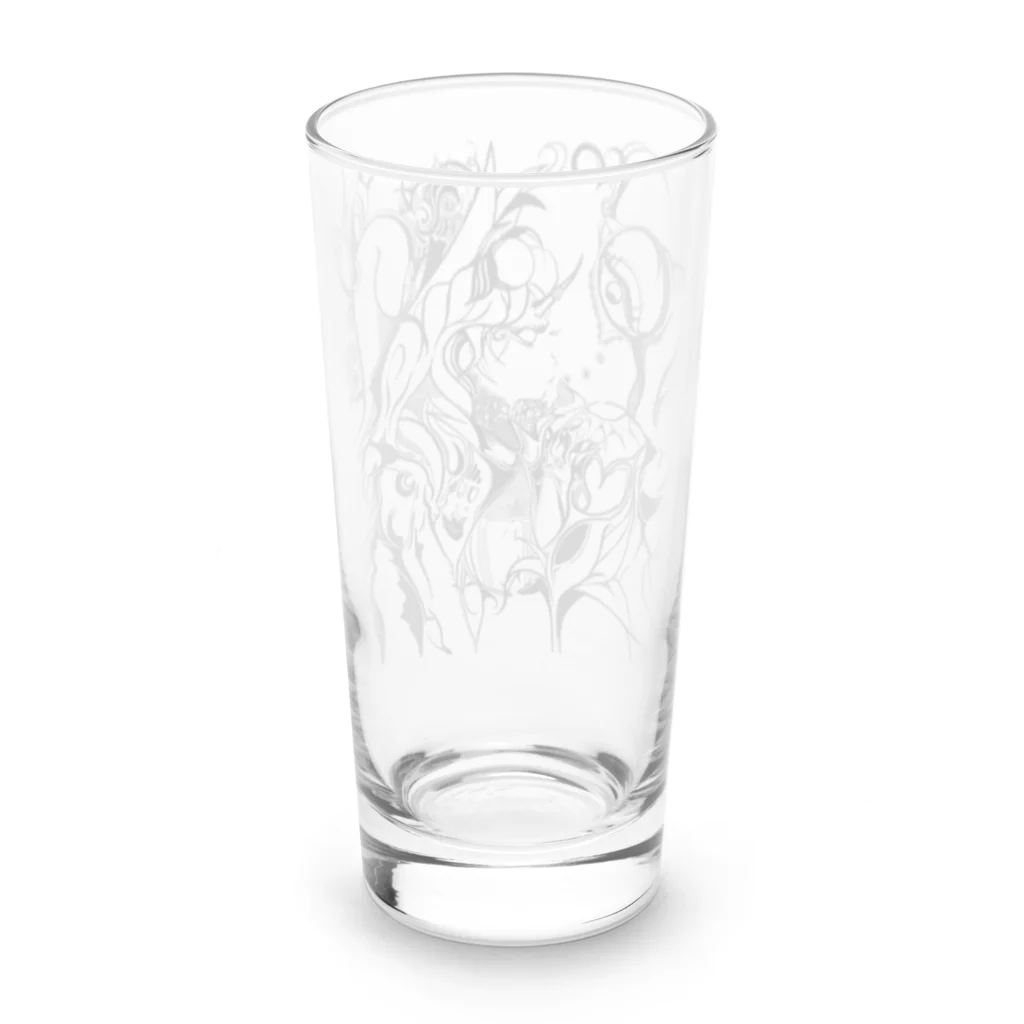 甘能美にあふれた世界の高貴と目玉 Long Sized Water Glass :back