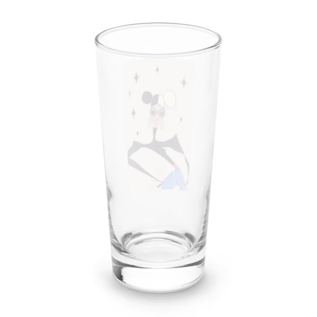 japaticのバイカラーヘア Long Sized Water Glass :back