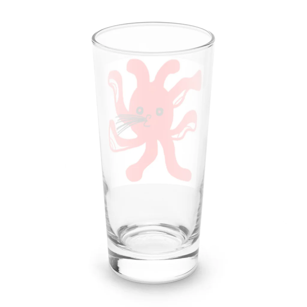 ほぎのこれはタコです Long Sized Water Glass :back