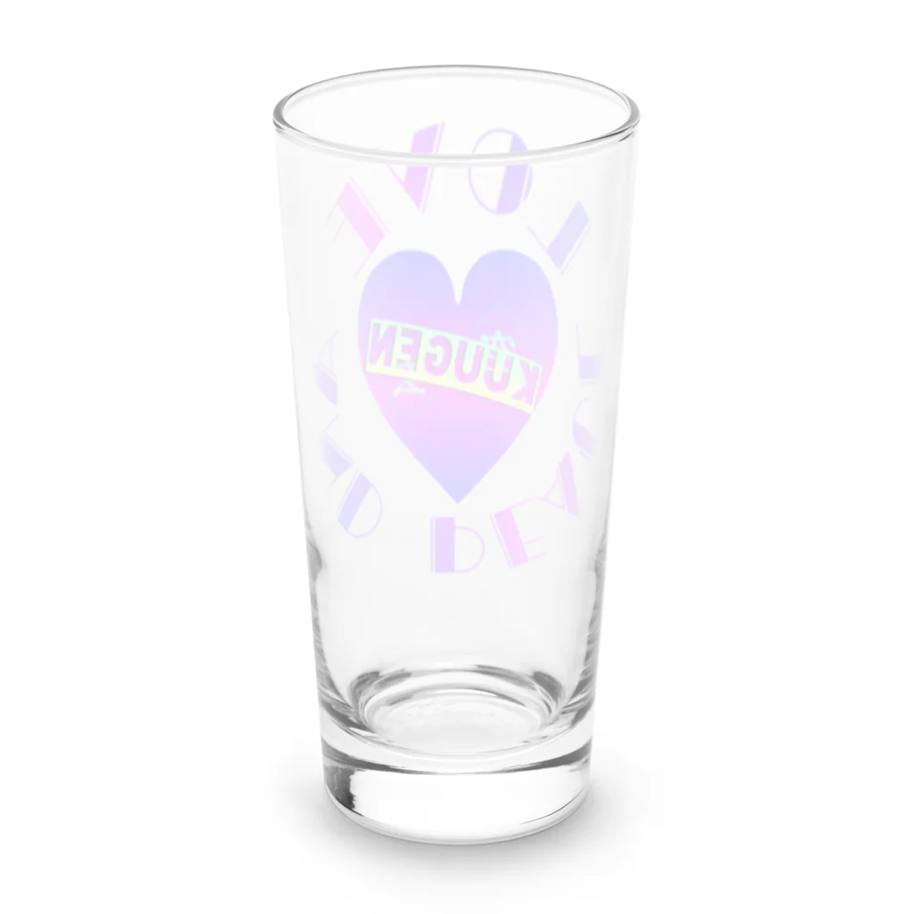 SHOP KUUGEN☆のLOVE AND PEACE Long Sized Water Glass :back