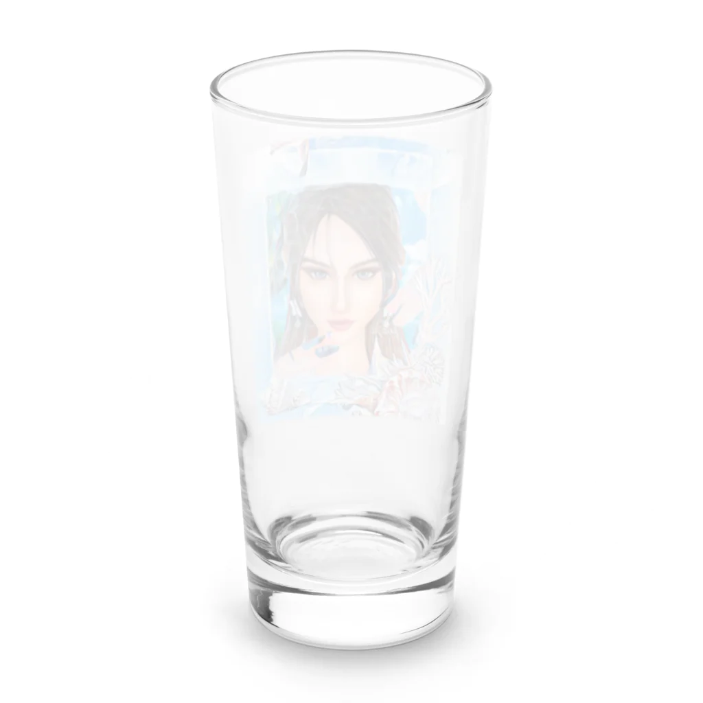 【ホラー専門店】ジルショップのサマーガール Long Sized Water Glass :back