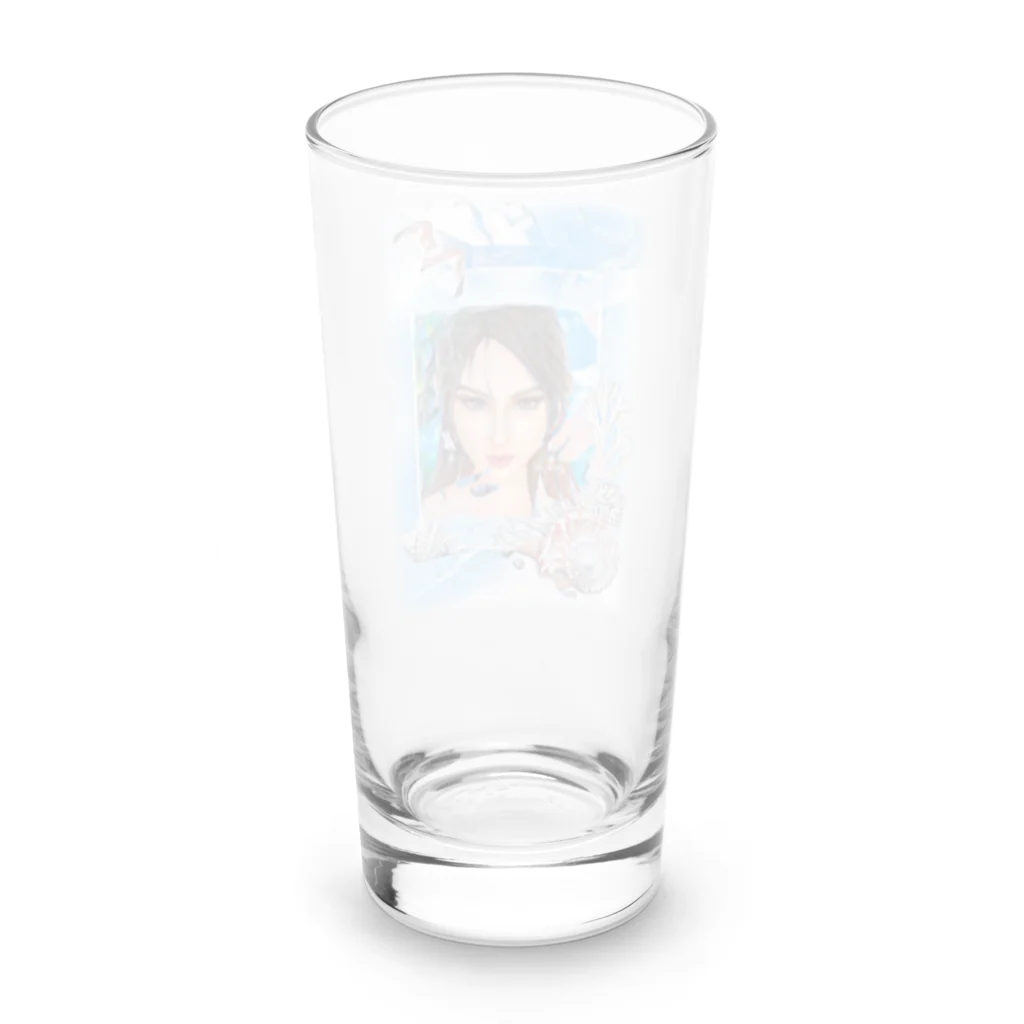 【ホラー専門店】ジルショップの縦長/サマーガール Long Sized Water Glass :back