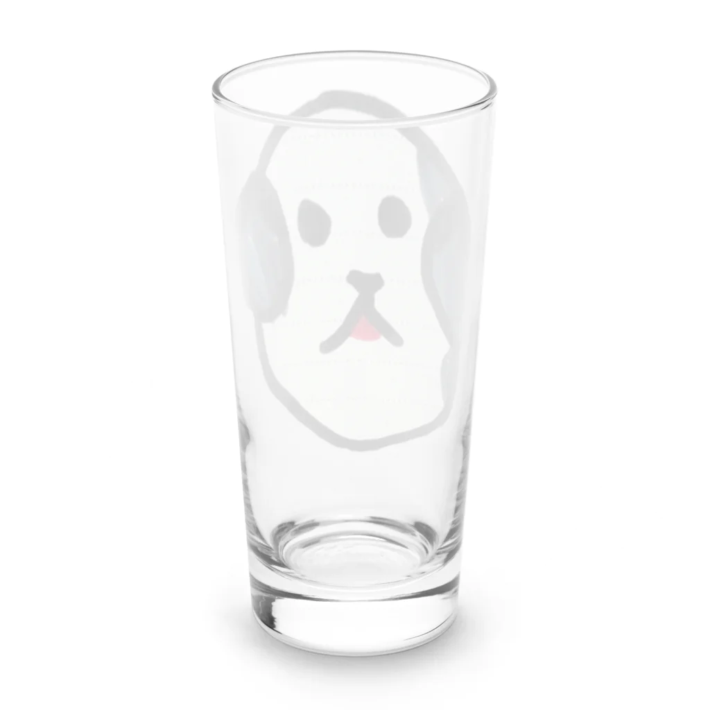 温泉♨︎行くやつの犬 Long Sized Water Glass :back