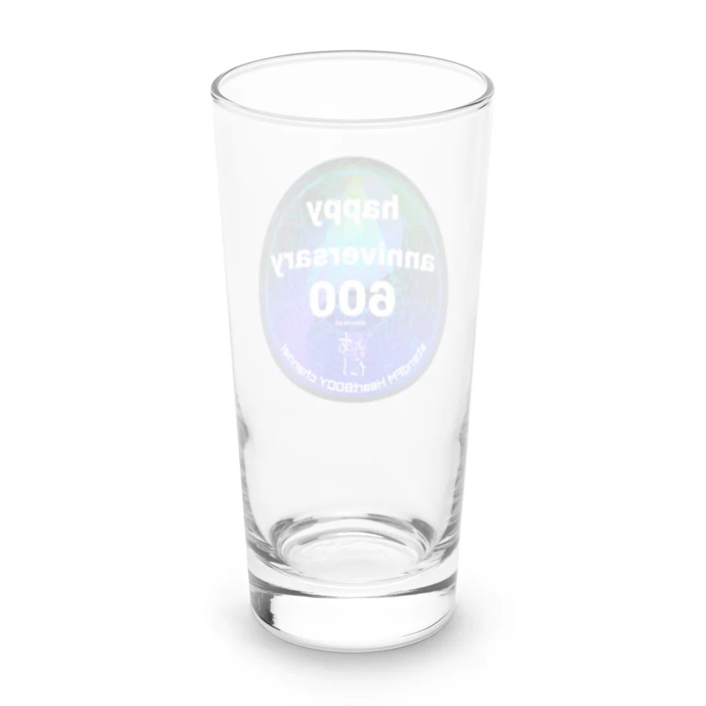 💖宇宙整体♪🌈♪こころからだチャンネル♪💖のhappy anniversary VOL600 standFM HeartBODY channel Long Sized Water Glass :back