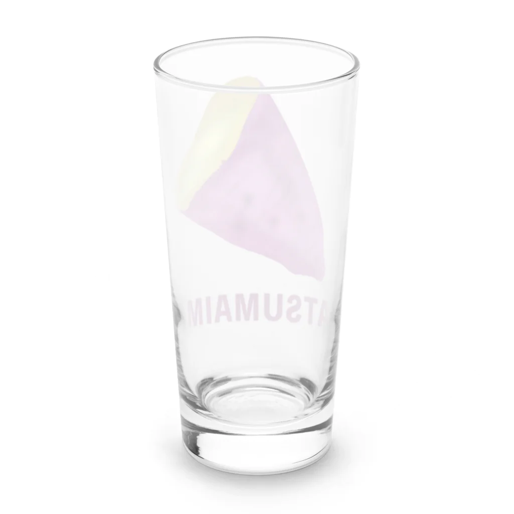 chicodeza by suzuriのザ・サツマイモ Long Sized Water Glass :back