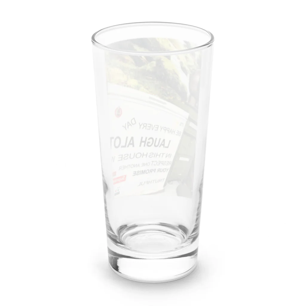 らーめん よこ田のおしゃれなストッカー Long Sized Water Glass :back