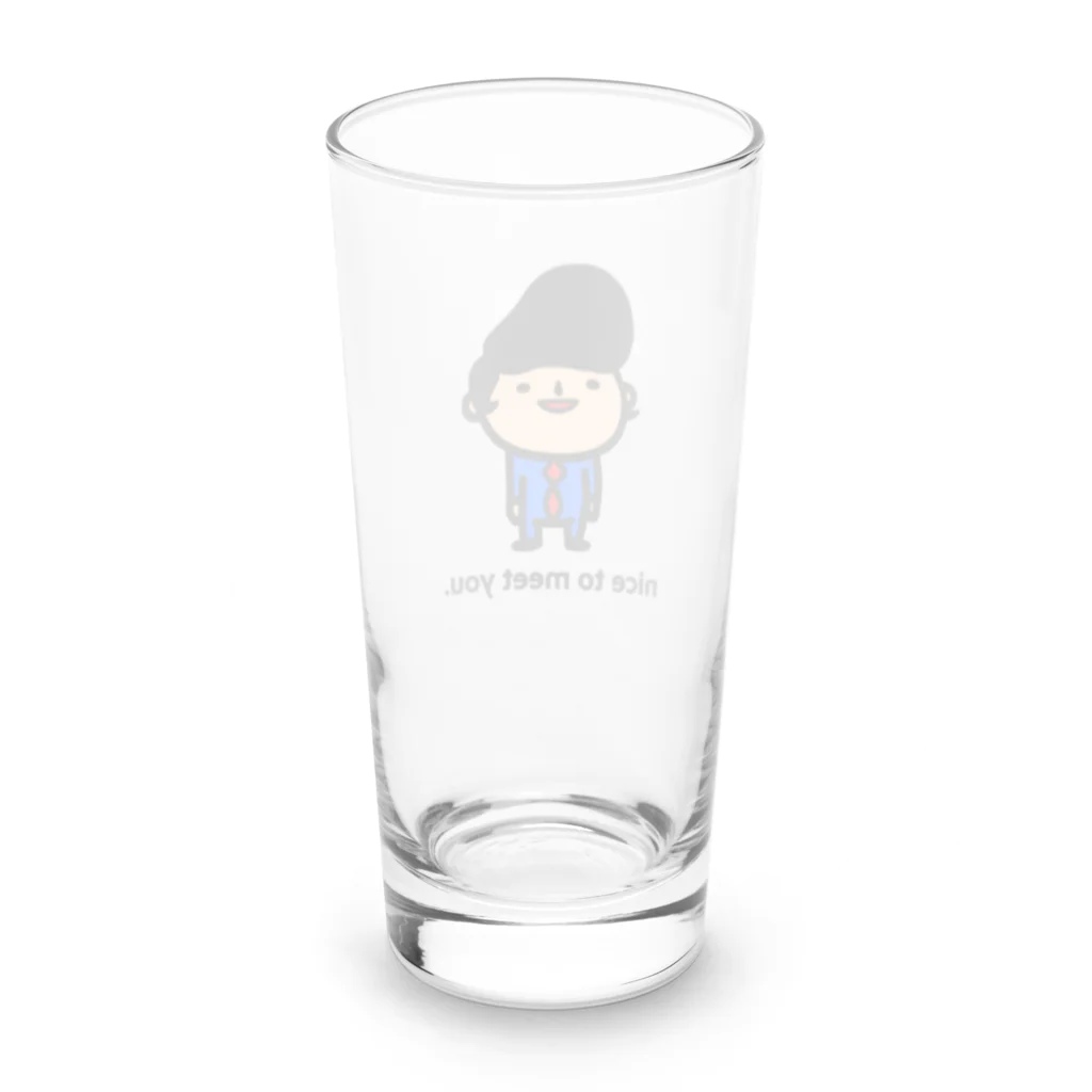 momino studio SHOPのご挨拶忘れていた。 Long Sized Water Glass :back