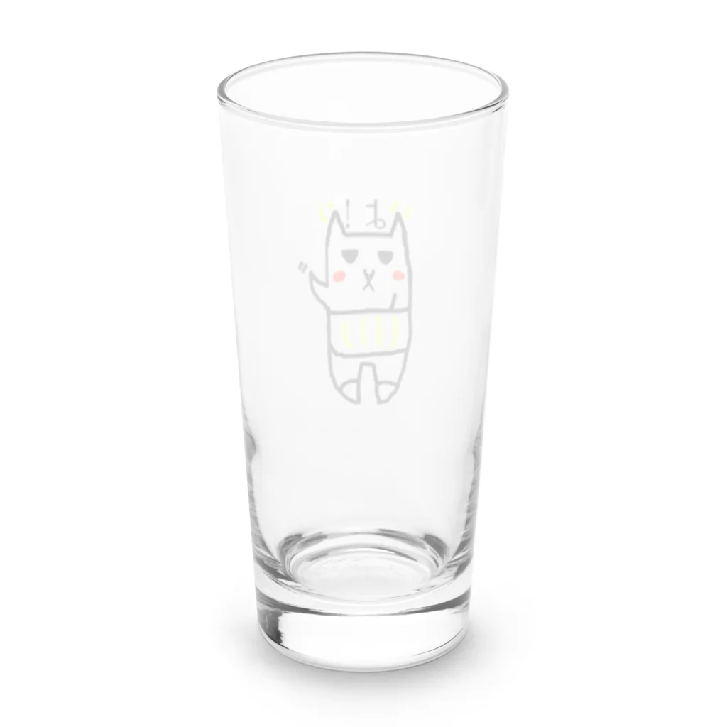 Gakun1126のゆるキャラのがっくん Long Sized Water Glass :back