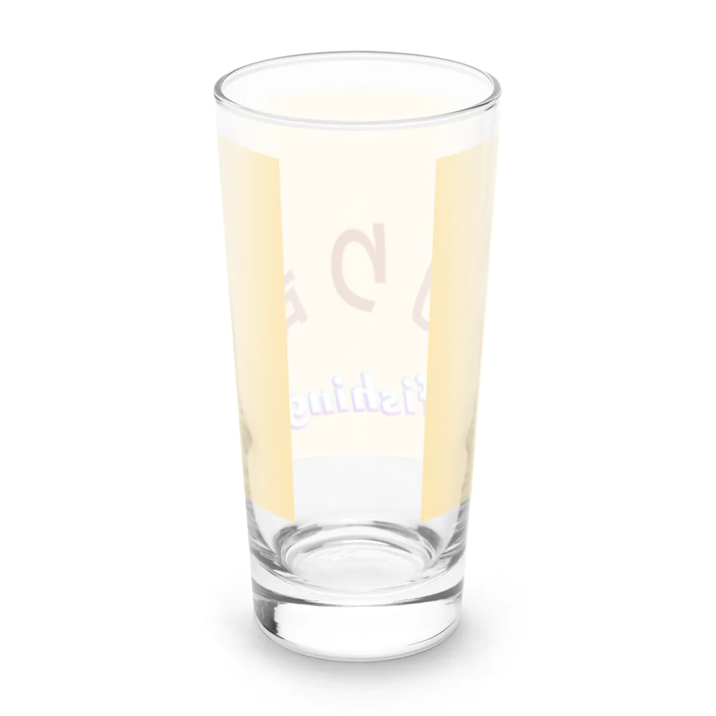 TMOの釣り部アイテム Long Sized Water Glass :back