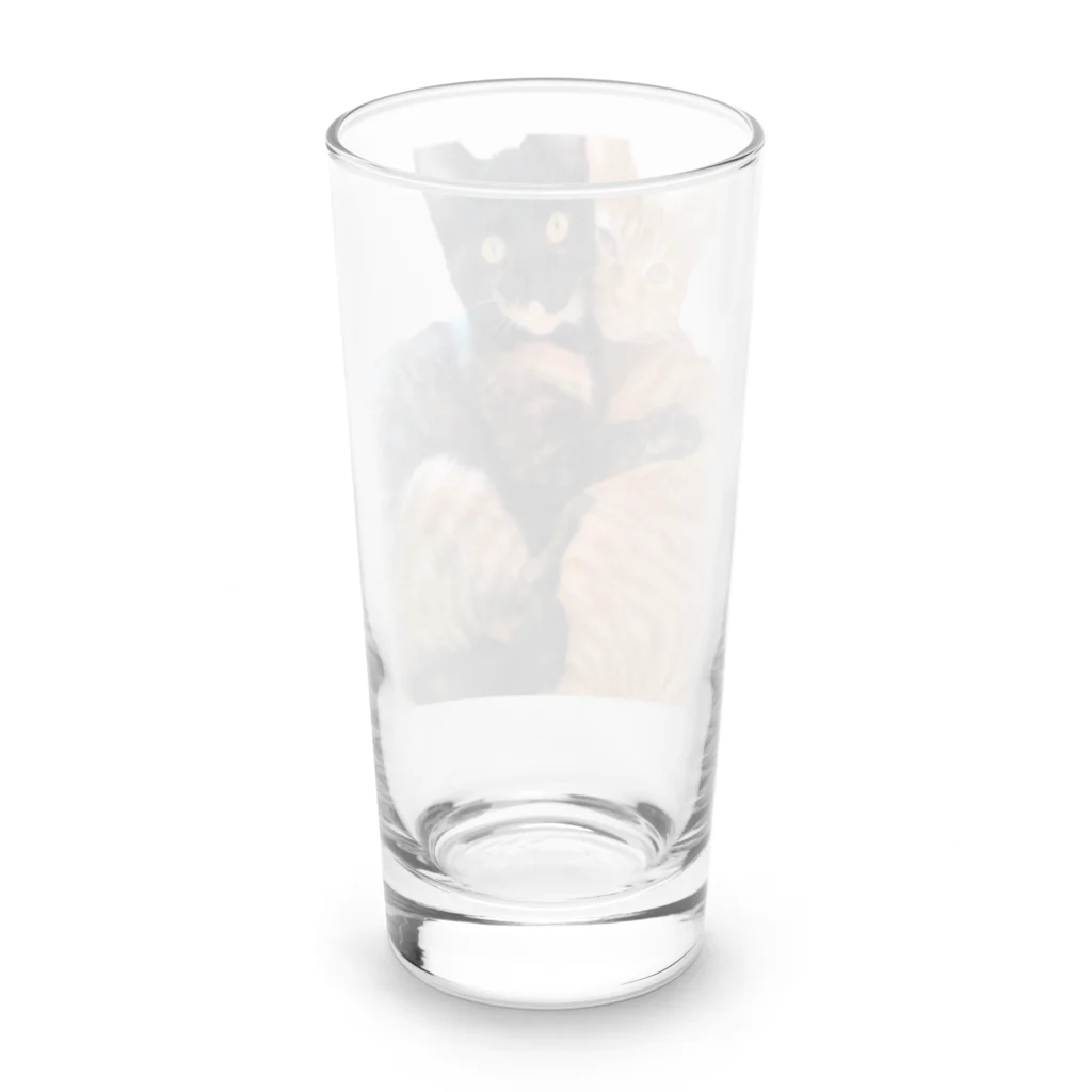 結社黒猫の猫LOVE Long Sized Water Glass :back