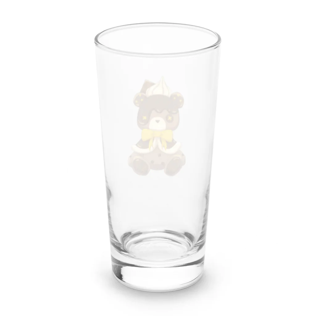 Apple Bears Collectionのおいしくいただクマ🧸~チョコケーキver~ Long Sized Water Glass :back