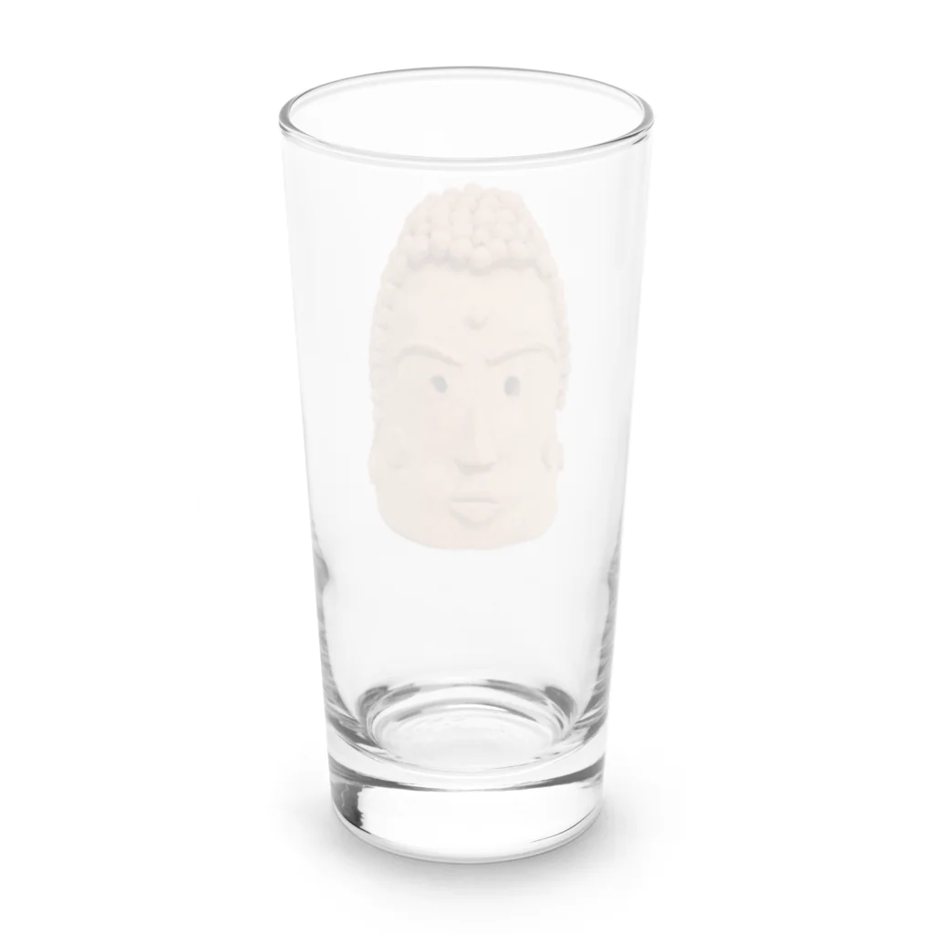 結社黒猫の大仏ヘッド Long Sized Water Glass :back