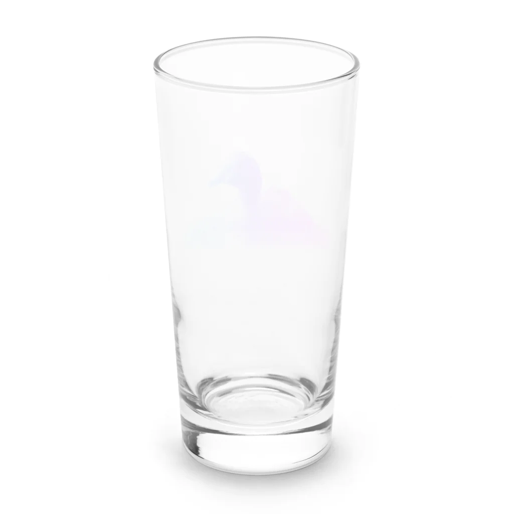 b-rec.のカイツブリ_01_B004 Long Sized Water Glass :back