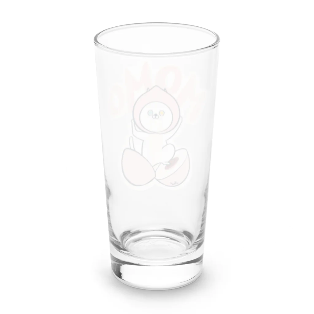 TMClayのフルーティーキャット　MOMO Long Sized Water Glass :back