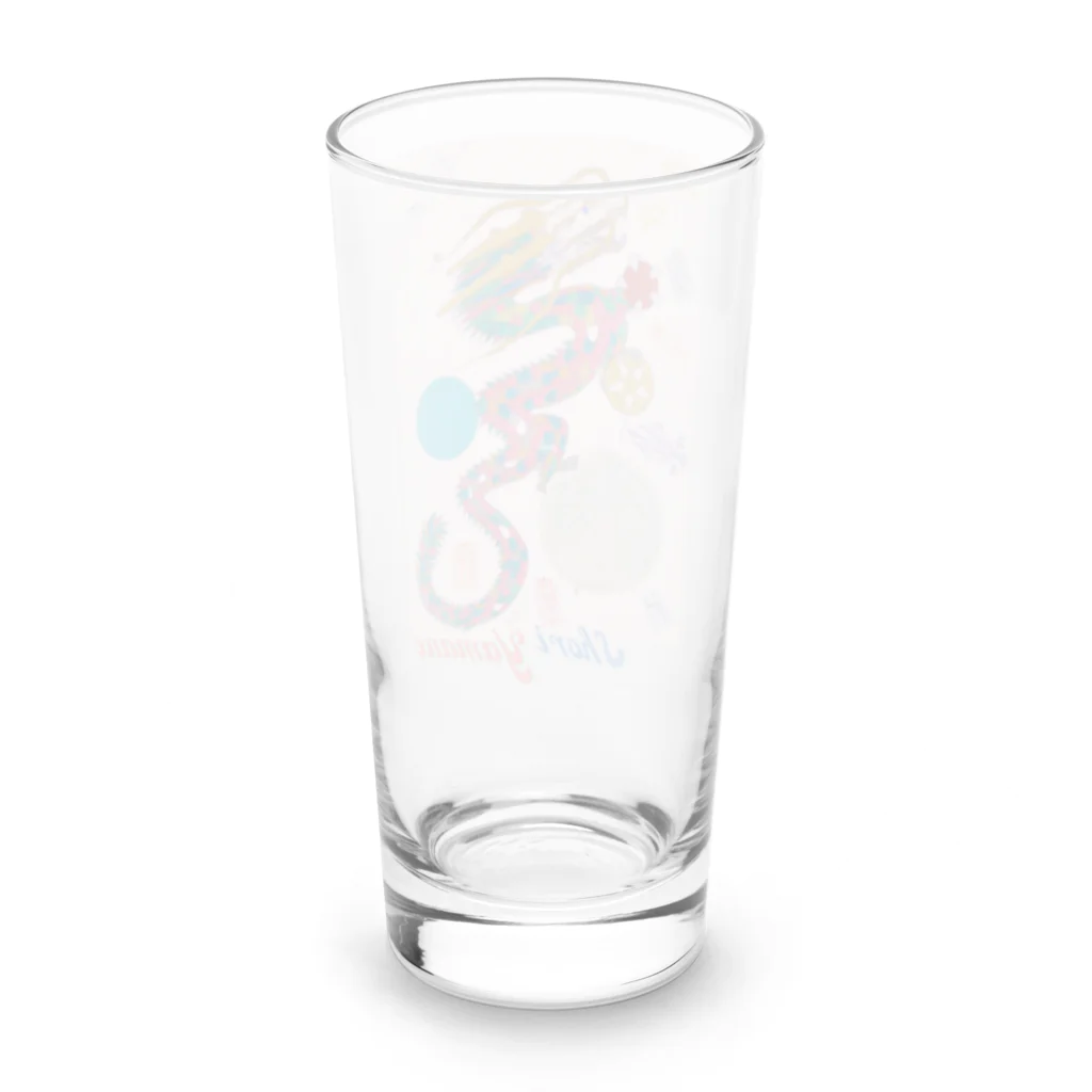 yamanesunのオーロラ龍～Lovely～ Long Sized Water Glass :back