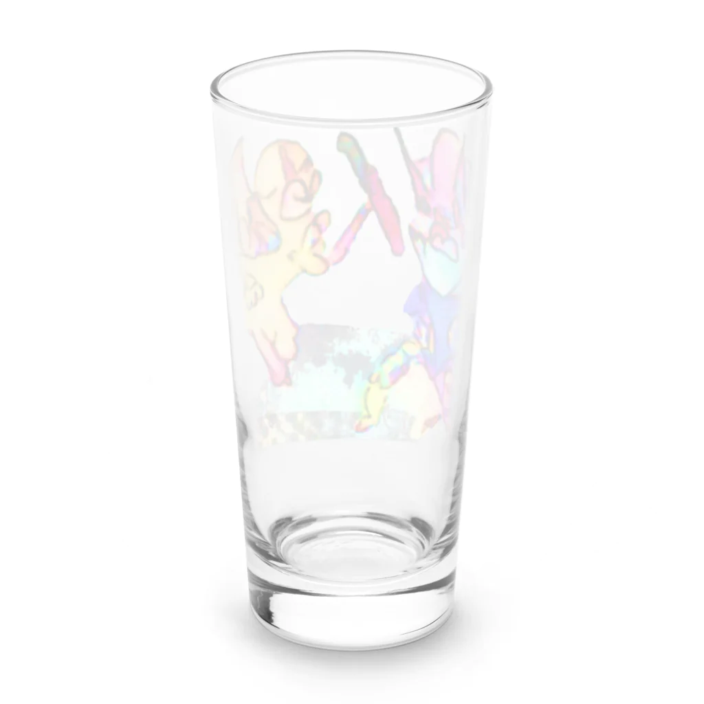 🍩tarojiro(たろじろ) shop🍩の悩殺コスプレイヤーズ Long Sized Water Glass :back