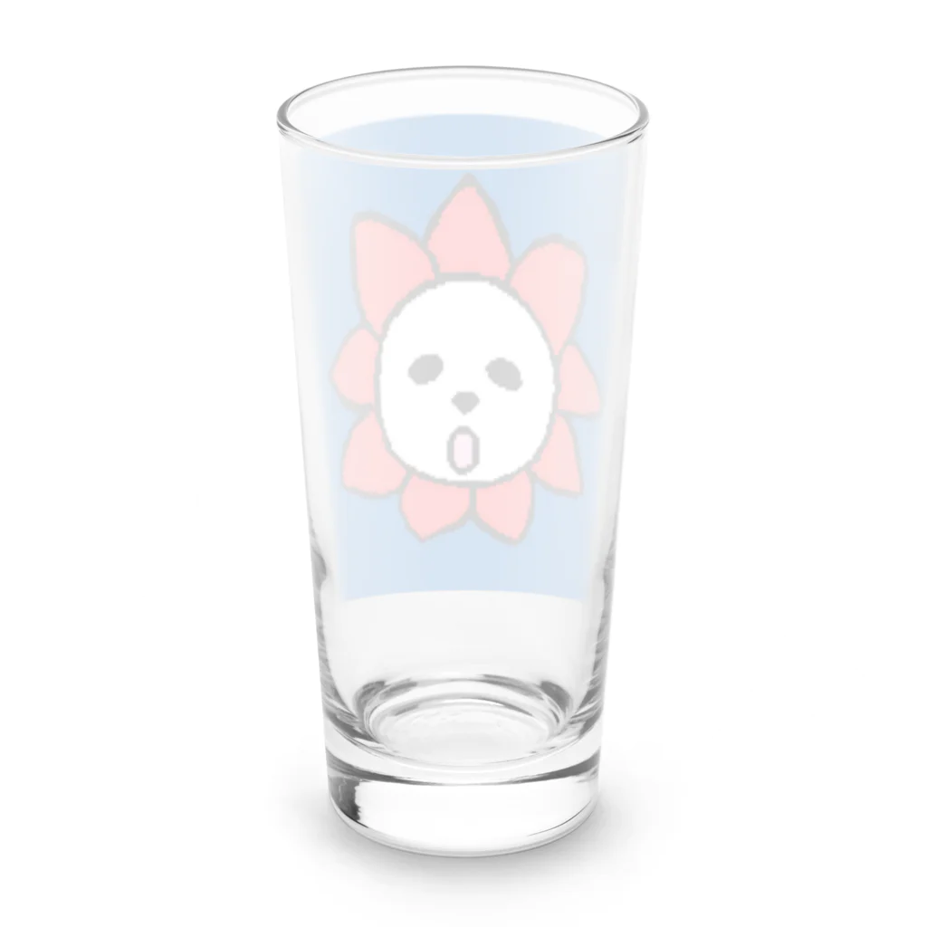 ミスターパンダワールドのフラワーパンダ Long Sized Water Glass :back