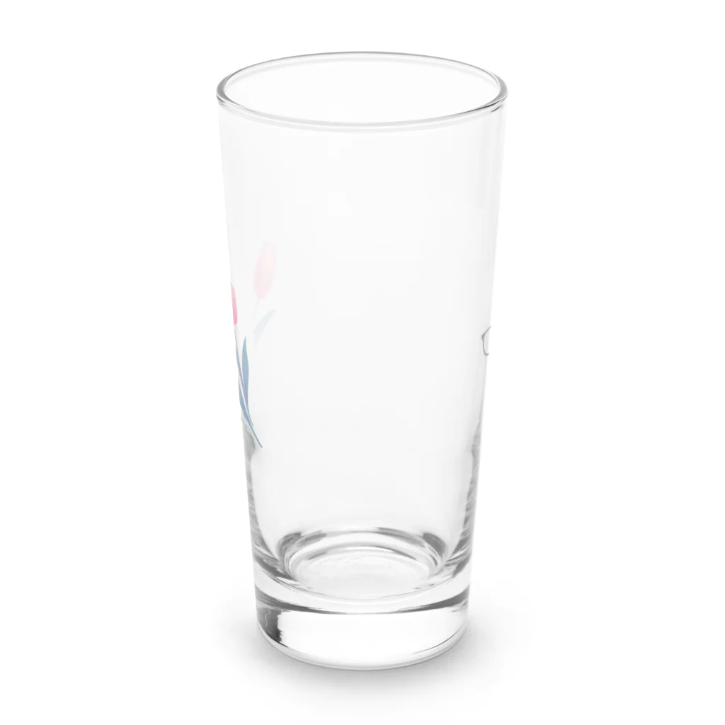 813hachiのチューリップ Long Sized Water Glass :back