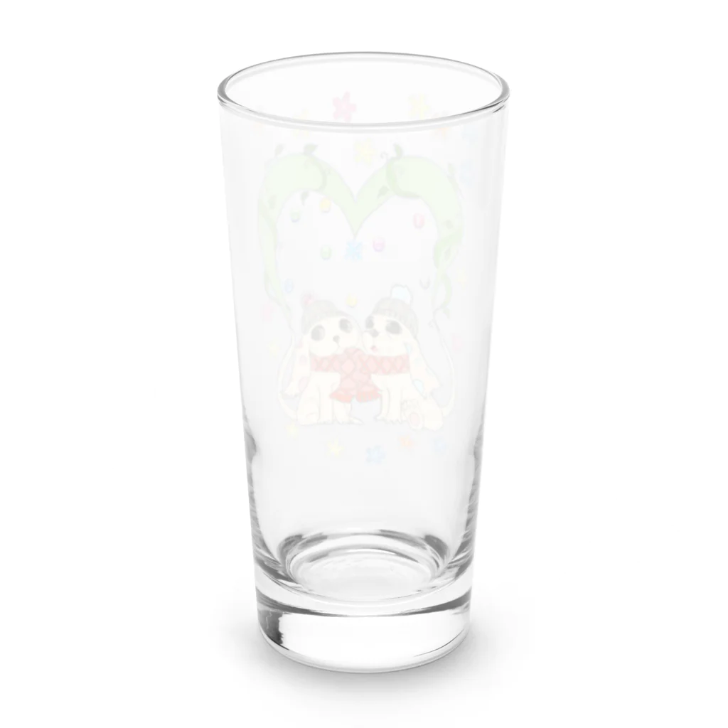 ヒイロのdog heart Long Sized Water Glass :back