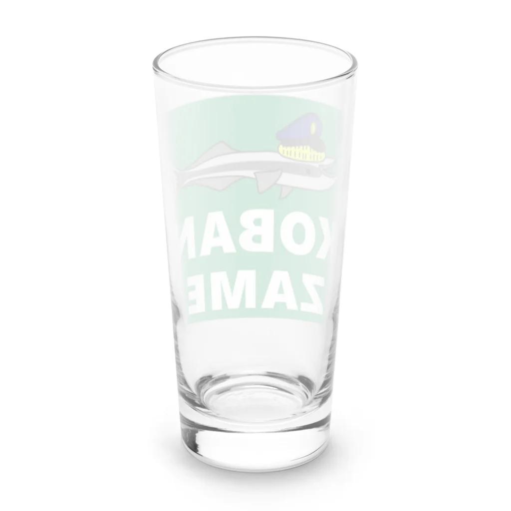 モリチエコのコバンザメくん Long Sized Water Glass :back