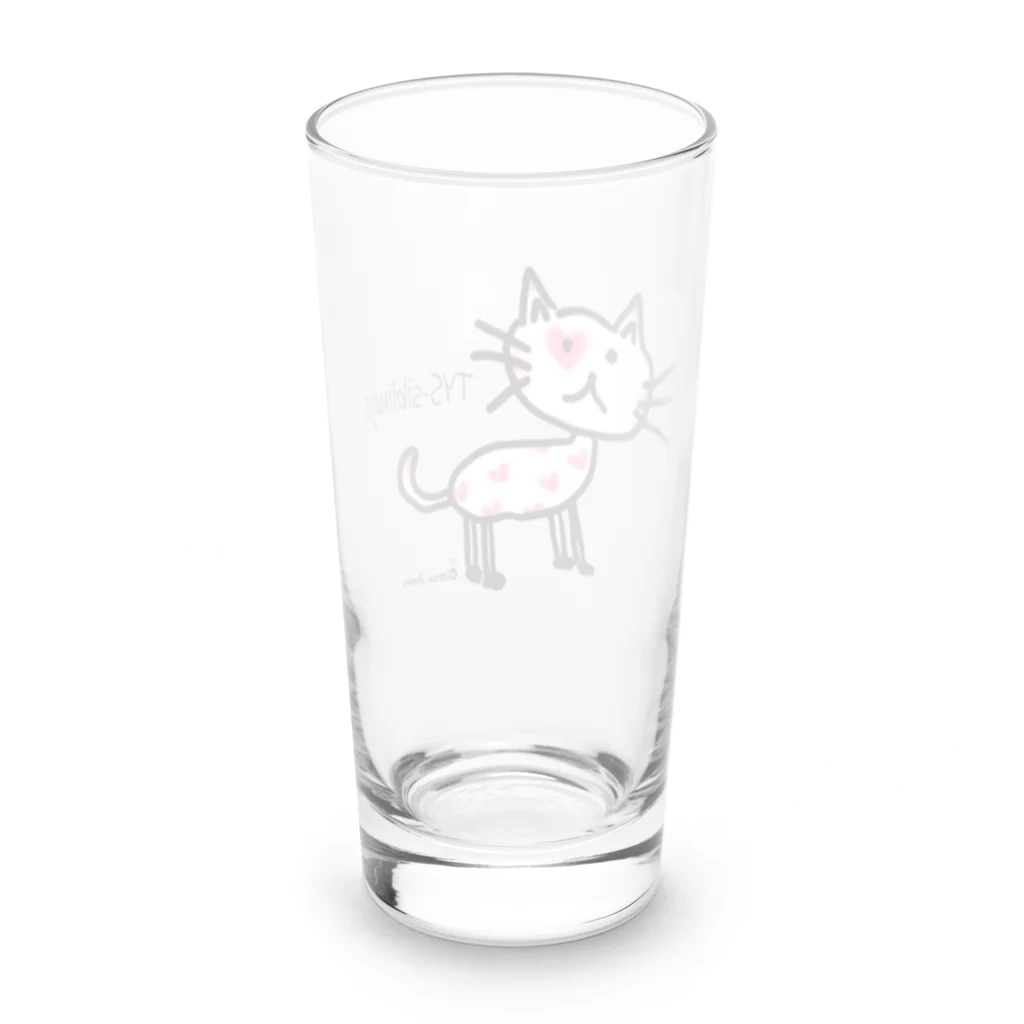 TYS-siblingsの愛ケルCAT (by Citrus junos) Long Sized Water Glass :back