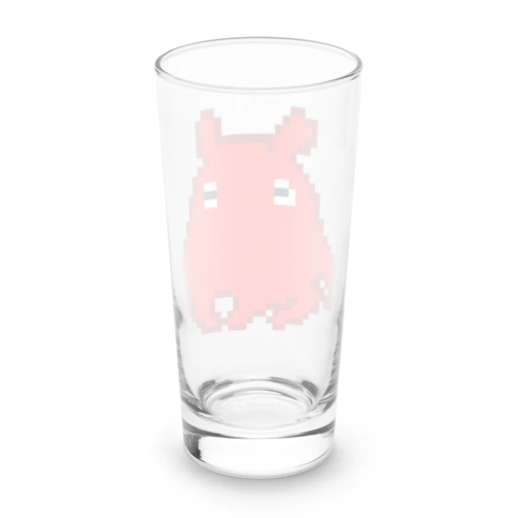 LalaHangeulのメンダコさんドットバージョン Long Sized Water Glass :back