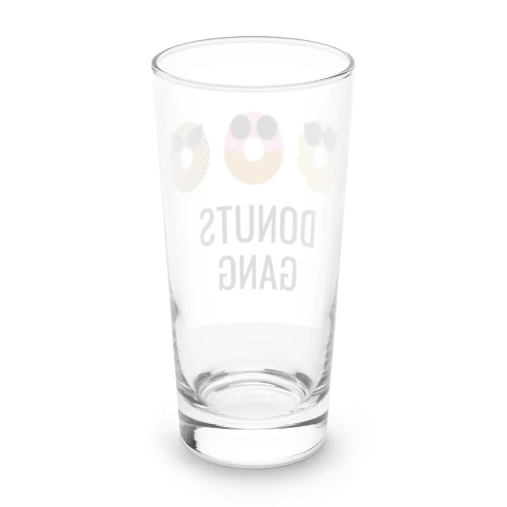 テモアシドーナツ（ドーナツギャング）のドーナツギャング Long Sized Water Glass :back