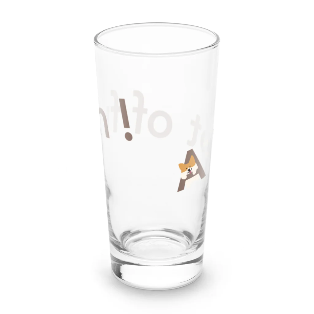 kiki25のコーギー Long Sized Water Glass :back