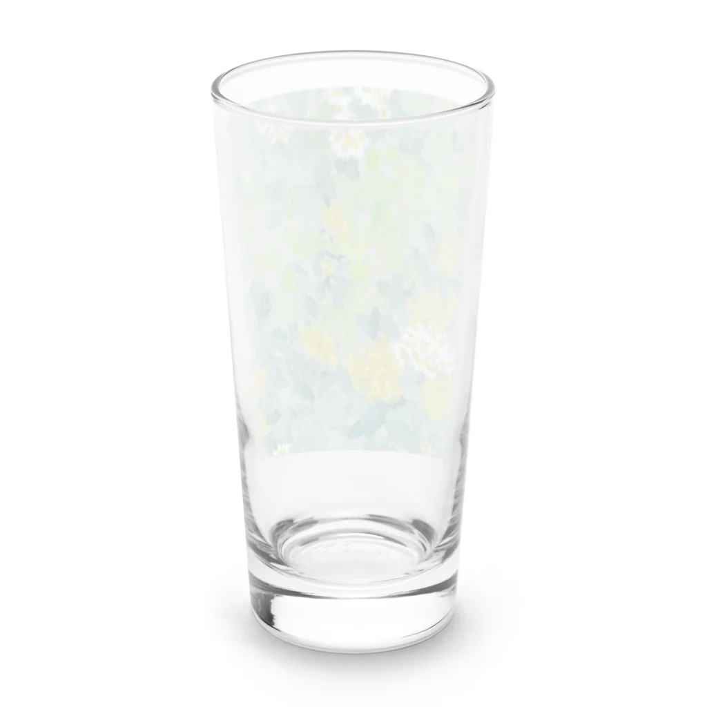 Ayano Ichiyanagiのflower bed Long Sized Water Glass :back