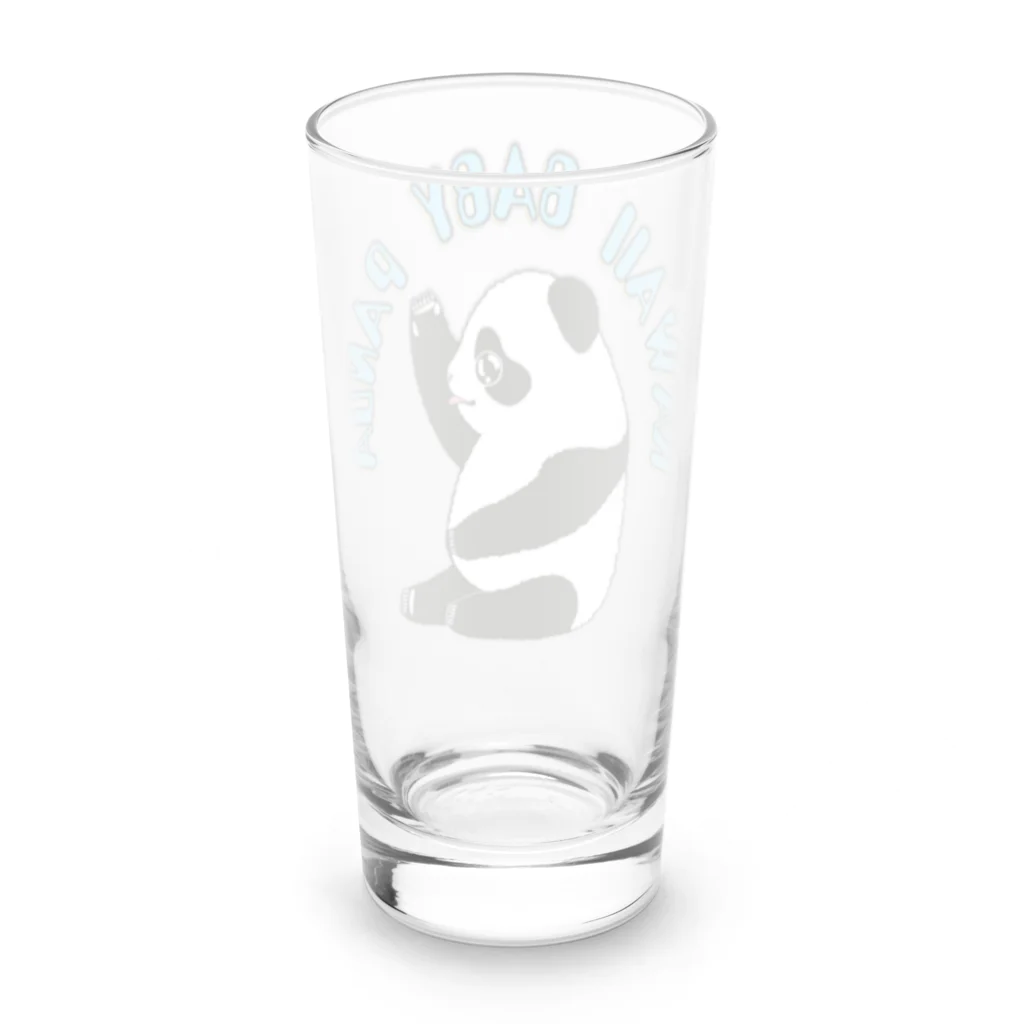 LalaHangeulのKawaii Baby Panda Long Sized Water Glass :back