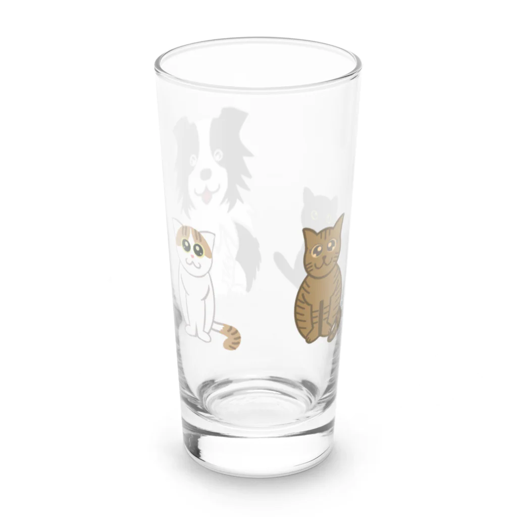 ボダコのレオのみんな大好き Long Sized Water Glass :back