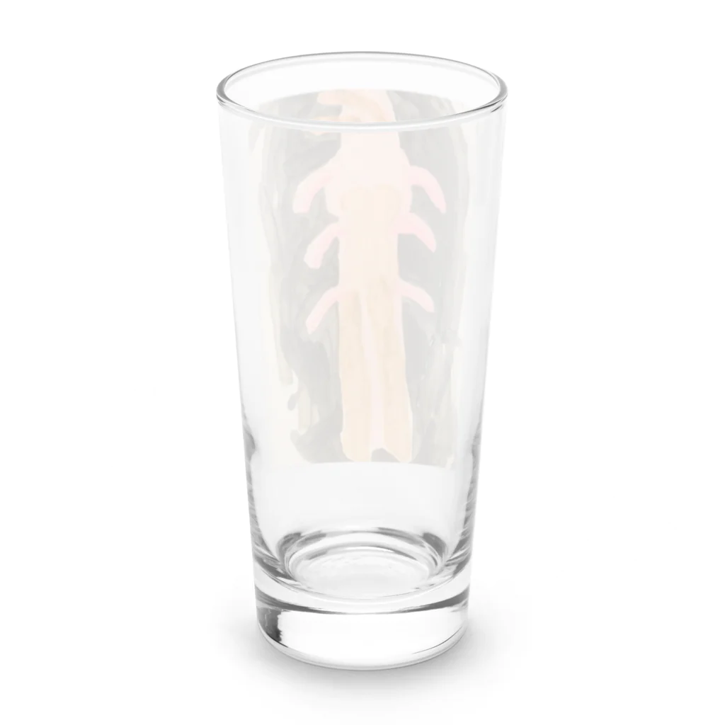 ボの立ち呆けて見渡す Long Sized Water Glass :back