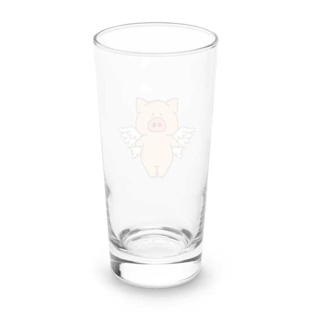 ぶーたんと仲間たちのぶー天様 Long Sized Water Glass :back