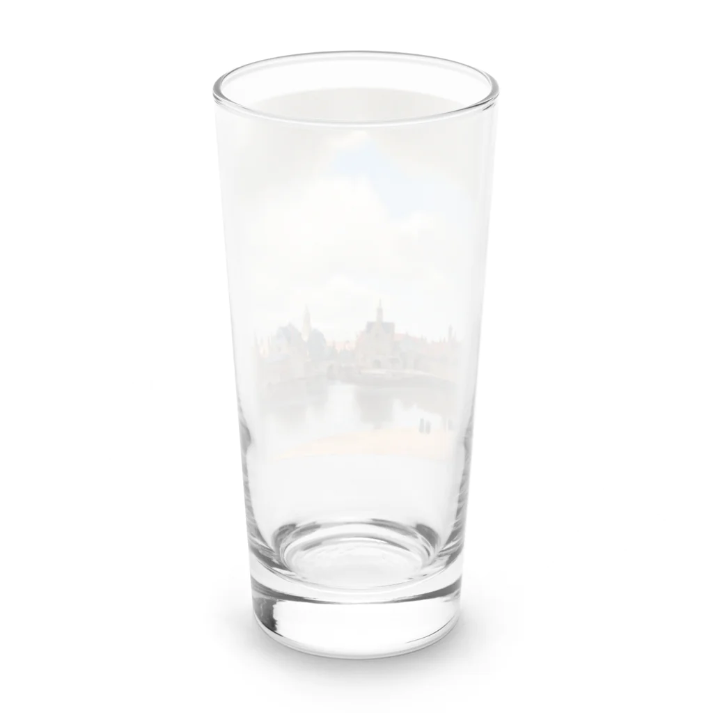 KATSUOBUSHIのフェルメール　デルフトの眺望 Long Sized Water Glass :back