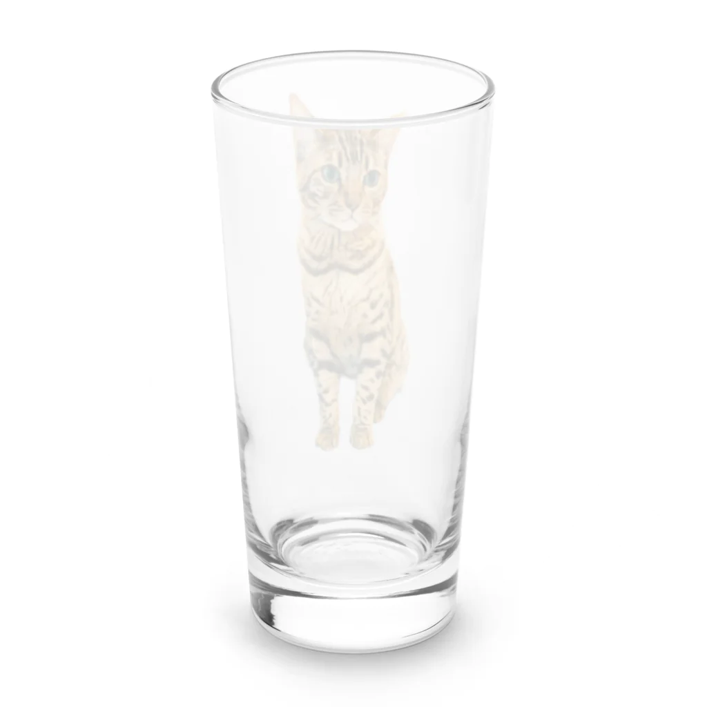 ろべのむぎちゃんグッズ Long Sized Water Glass :back