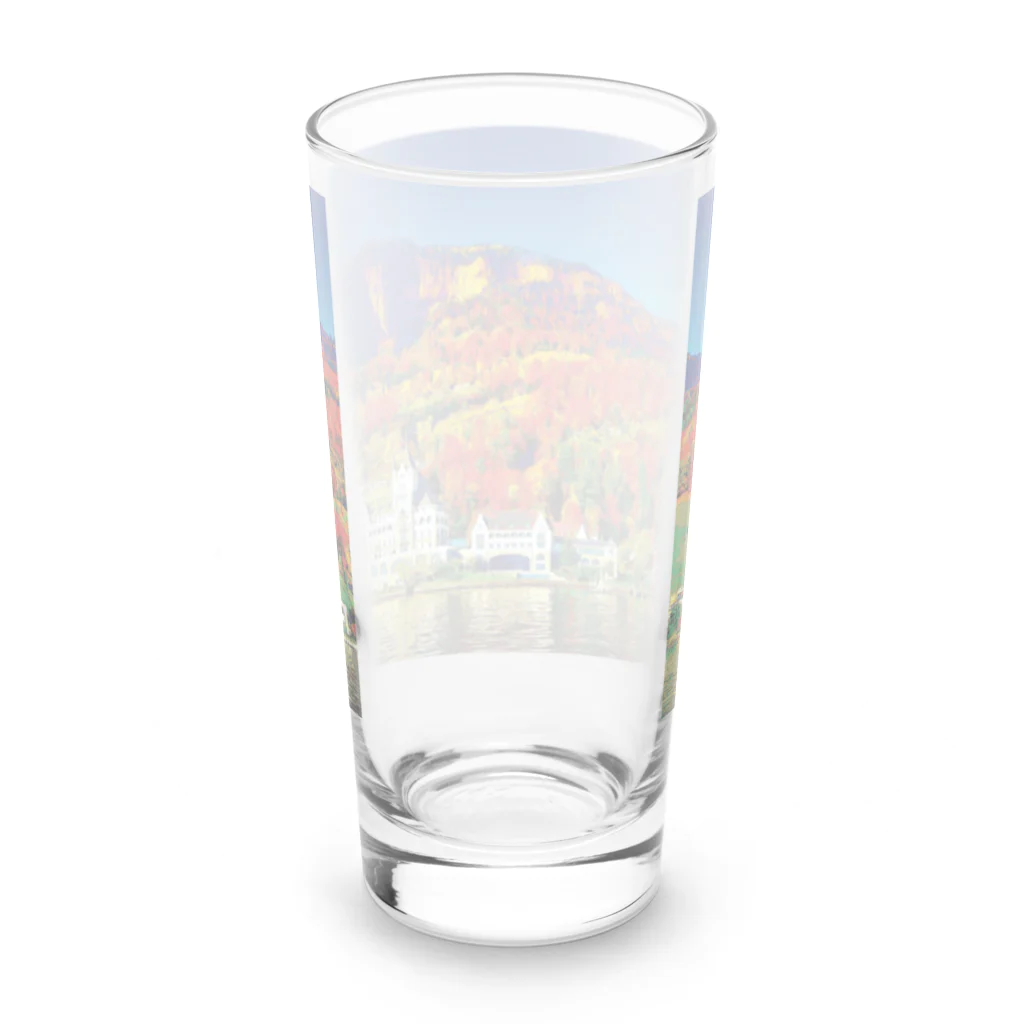 GALLERY misutawoのスイス 秋のヴィッツナウ Long Sized Water Glass :back