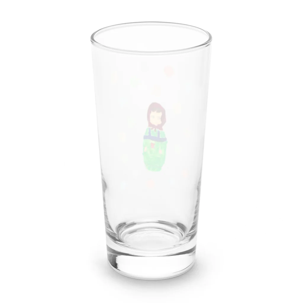 ISFnet_Benefit_Aoyamaのマトリョーシカ Long Sized Water Glass :back