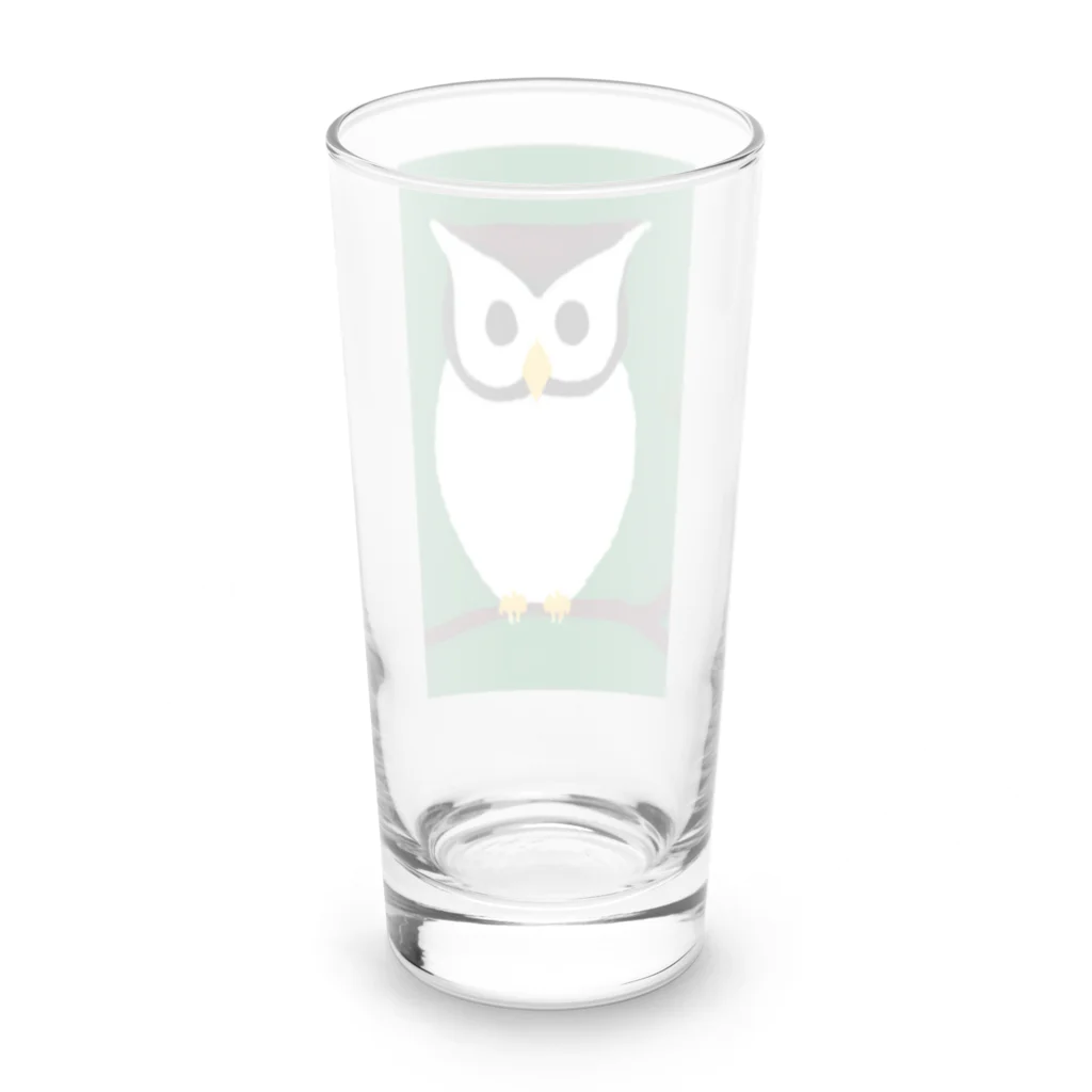 かんづめのふくろう Long Sized Water Glass :back