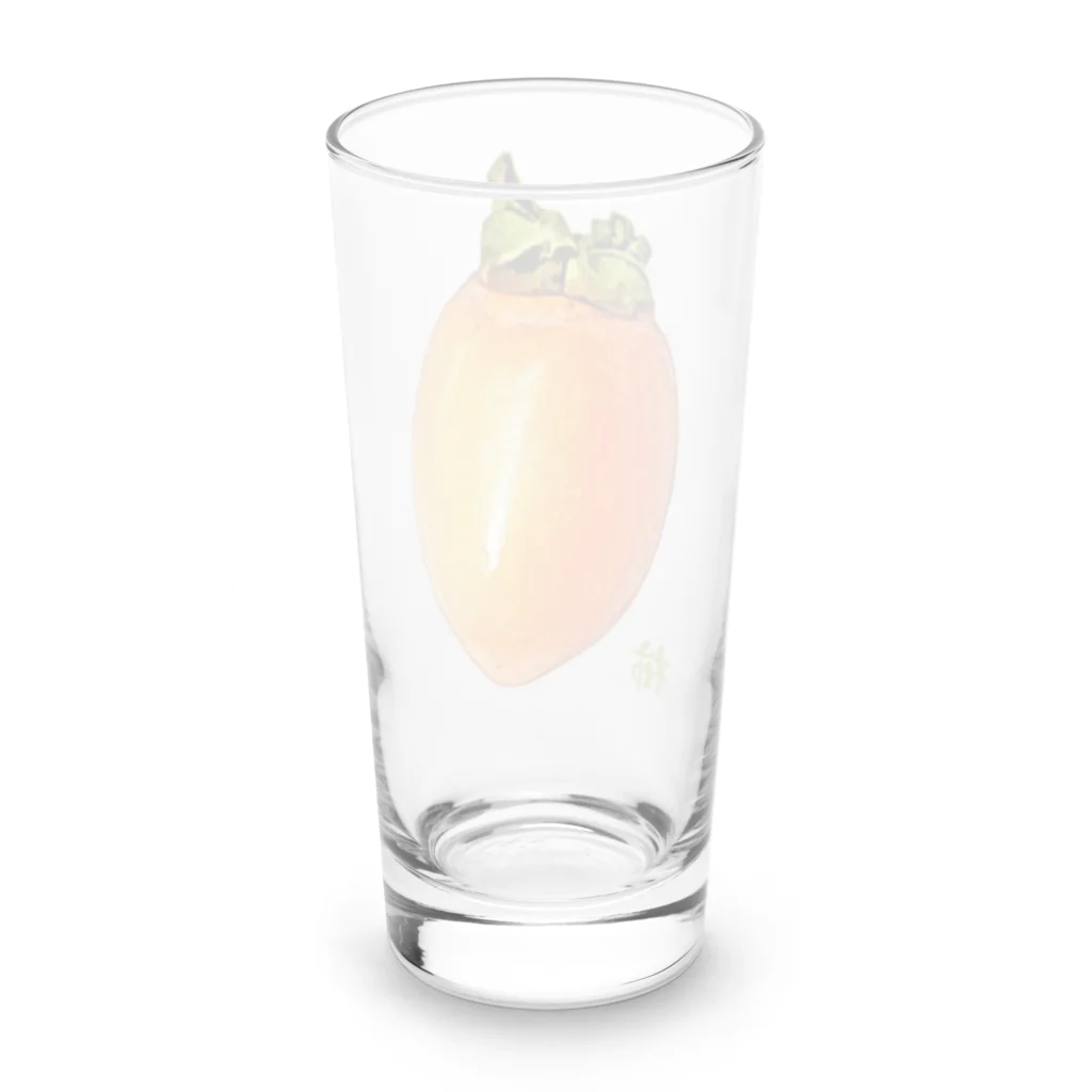 脂身通信Ｚの筆柿 Long Sized Water Glass :back