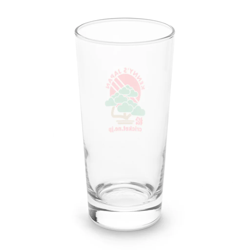 クリケットおじさんの店[Kenny's Shop]のKenny's Japan Cricket 盆栽_01 Long Sized Water Glass :back