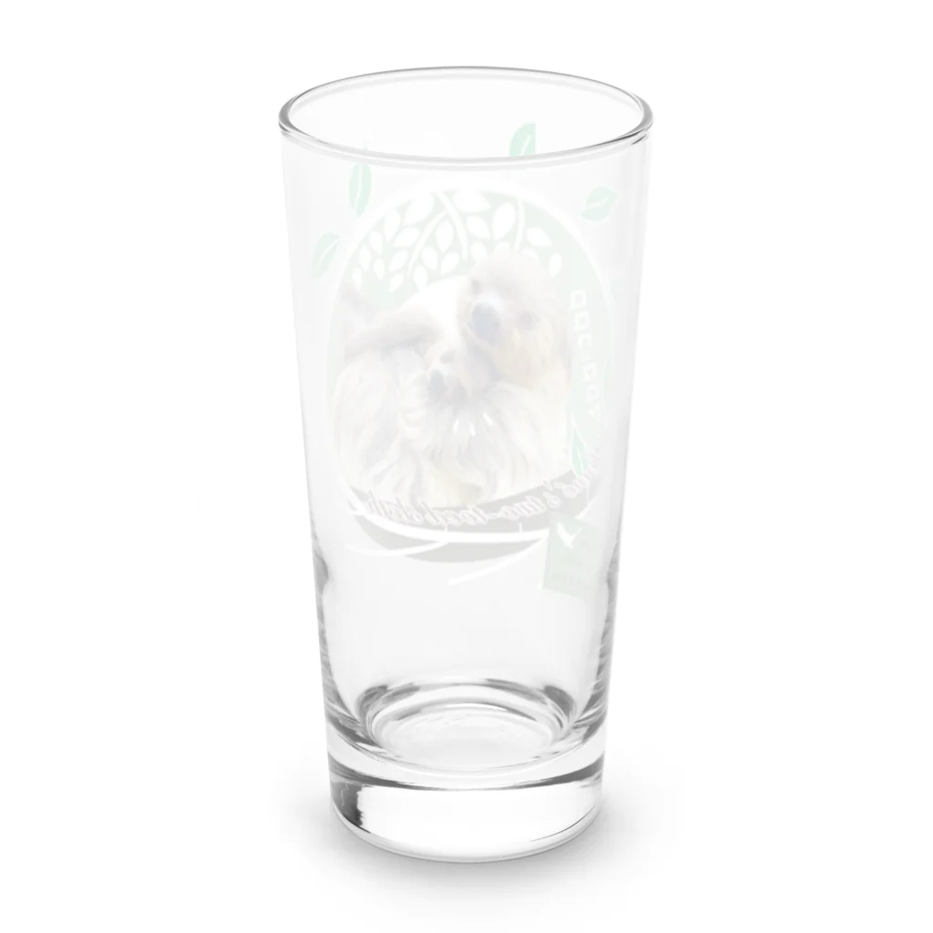 NASU_anikinshopのフタユビナマケモノ マロロとコロロ Long Sized Water Glass :back