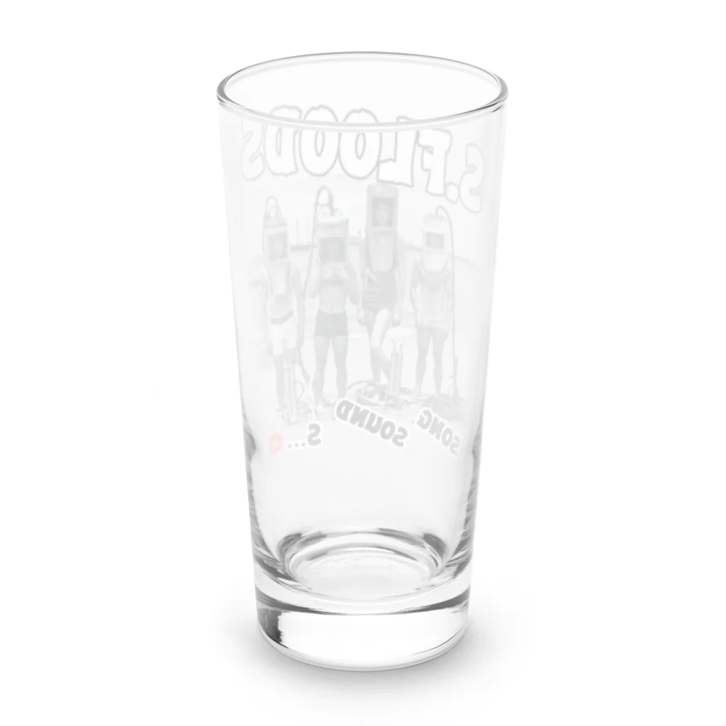 S.FLoods(エスフラ)のS.FLoods(非)公式グッズ笑 Long Sized Water Glass :back