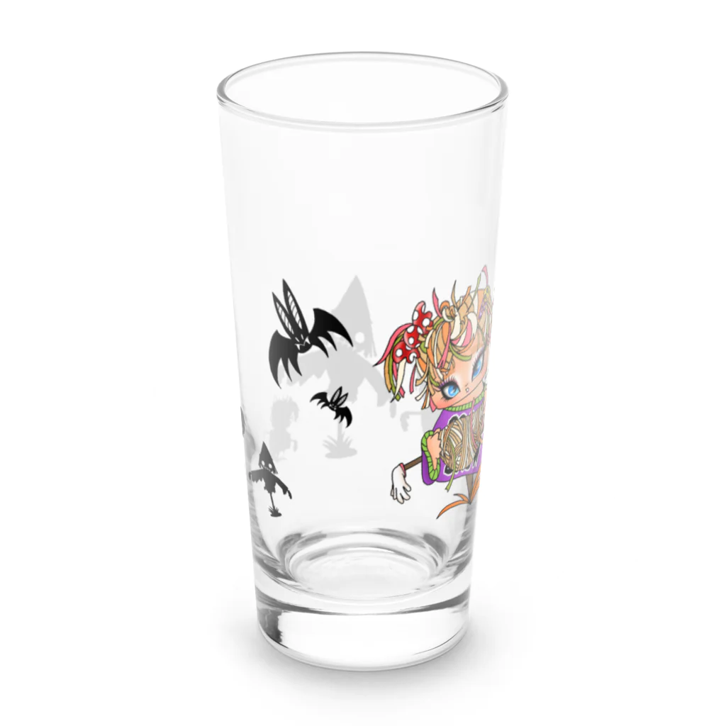 こつめちゃんのおみせのかかしちゃん(スケアクロウ) Long Sized Water Glass :back